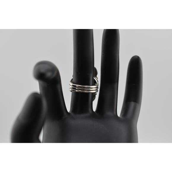 Native American Navajo Sterling Turquoise Ring by Ryntanna Yazzie - Picture 2 of 3